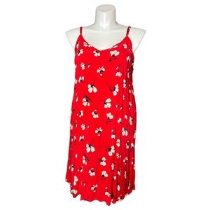 SO Floral Crisscross Back Shift Dress size 1X